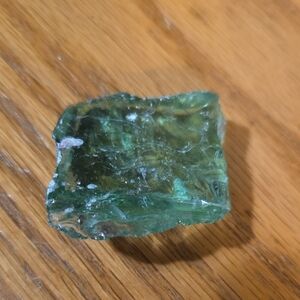 Green Obsidian Slag Glass
